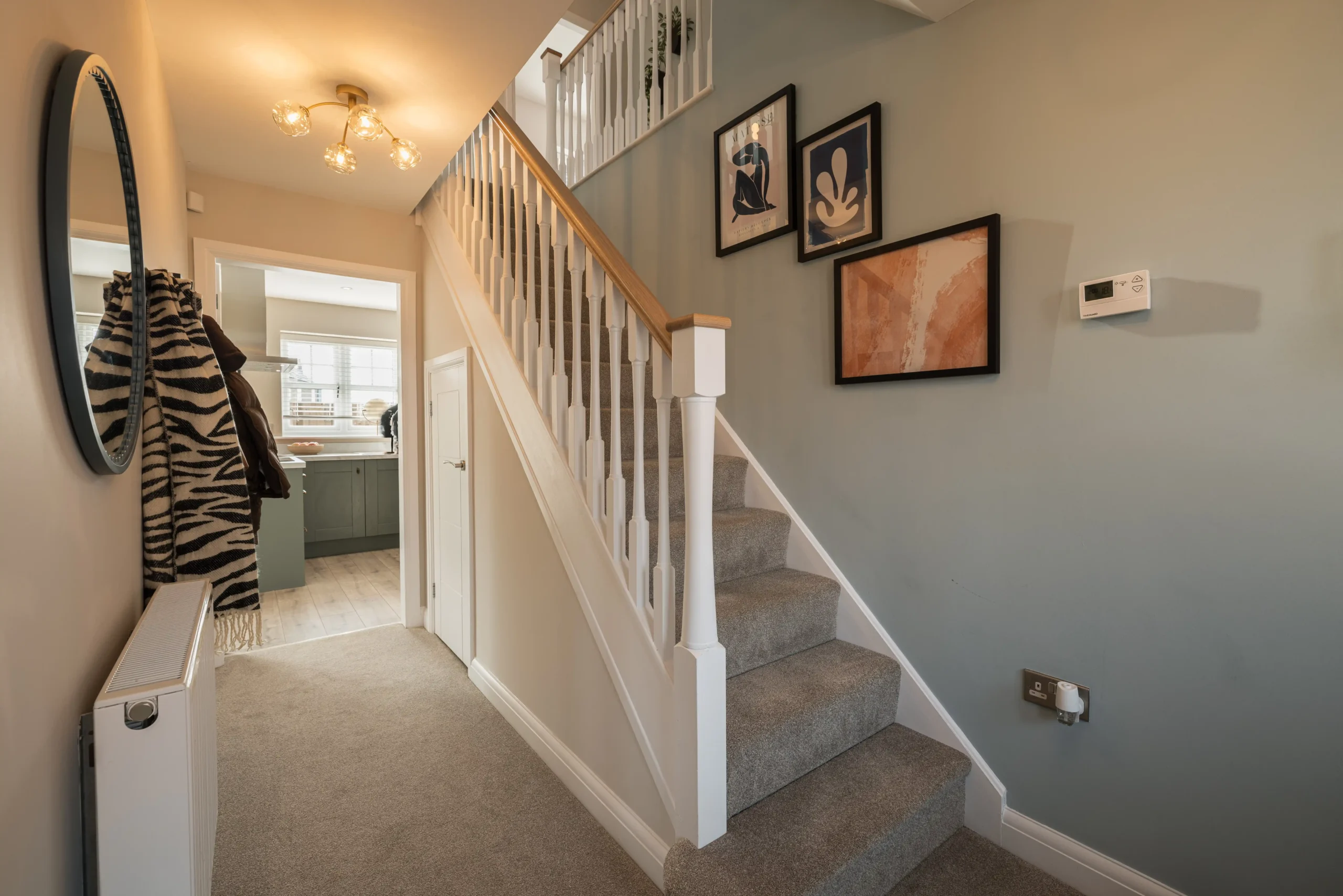 Floor coverings throughout