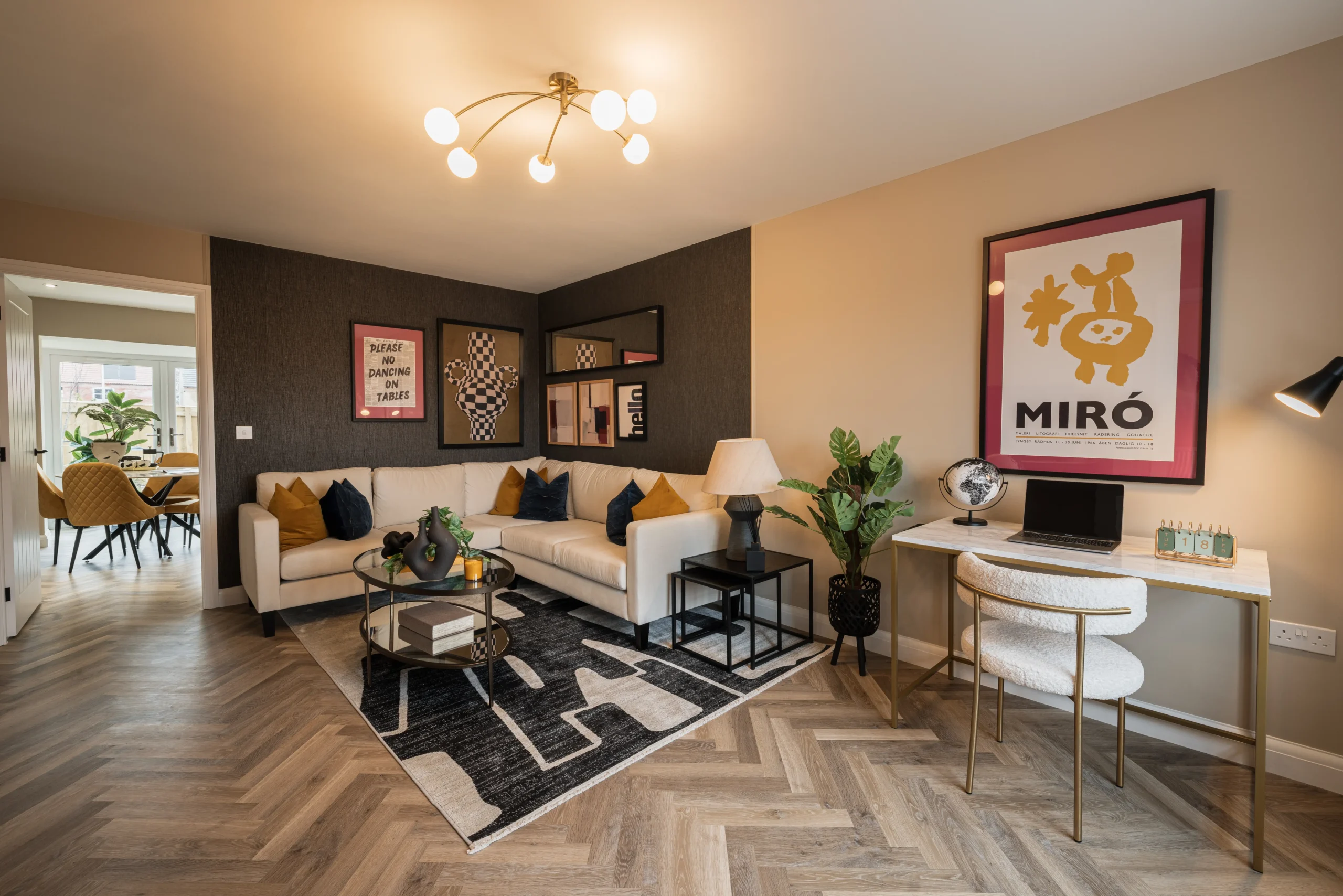 Floor coverings throughout