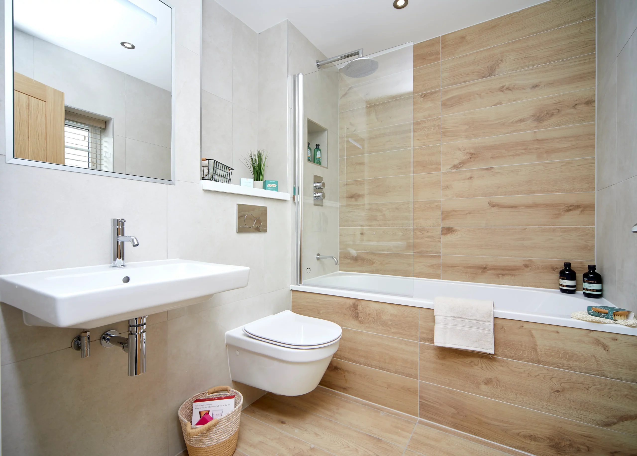 High specification bathrooms