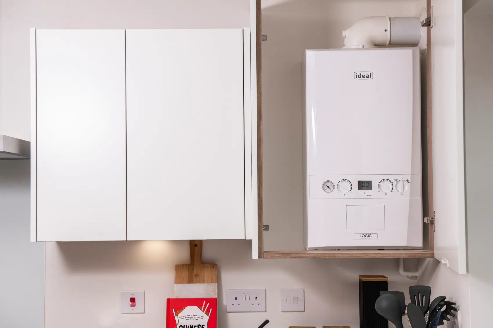 Dual zoned heating