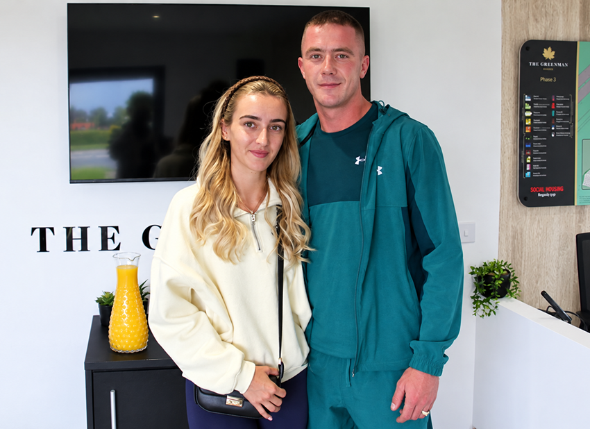 Visitors at the new show homes at The Greenways in Goole